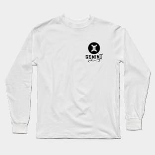 Gemini Star Sign Long Sleeve T-Shirt